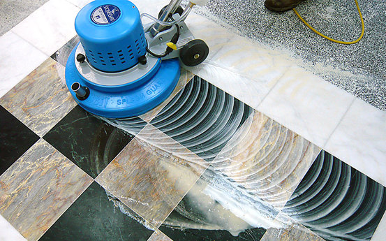 Nature Stone Floor Cleaning