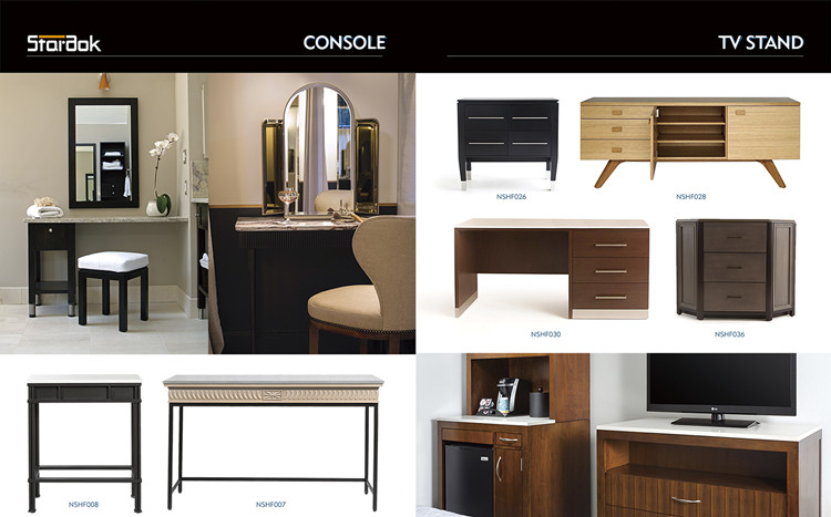 console and tv stand furniture for hotel 