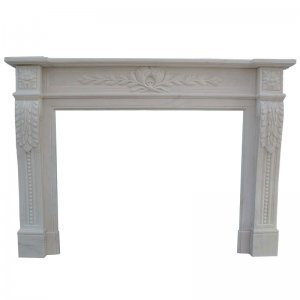 White fireplace NSFIR018