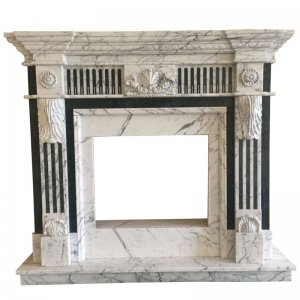 White Fireplace NSFIR019
