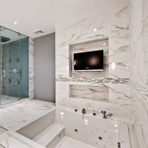 Marble Tub Surround NMTS020