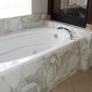 Marble Tub Surround NMTS029